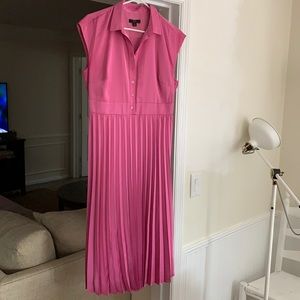J. Crew Pleated dress